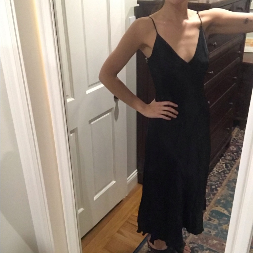 FRAME satin tank slip dress - Picture 6 of 6